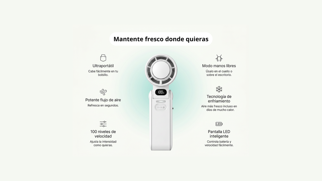 Ventilateur de poche