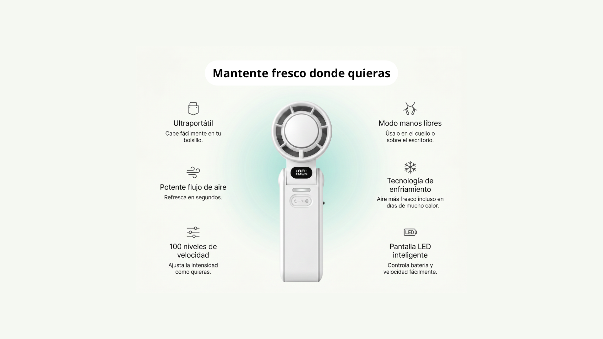 Ventilateur de poche