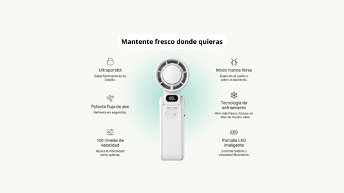 Ventilateur de poche